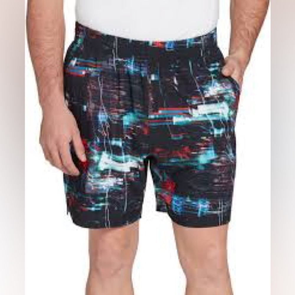 DSG swim shorts running shorts black multicolored size XL‎